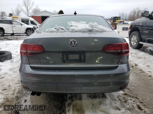 2016 Volkswagen Jetta Sedan 1.8T SEL with VIN 3VWL07AJ0GM327547, listed as a Copart auction lot 83978534 with 91,188 mi miles and Salvage Title. Bid and sale history available at carsss.com. Image 6.