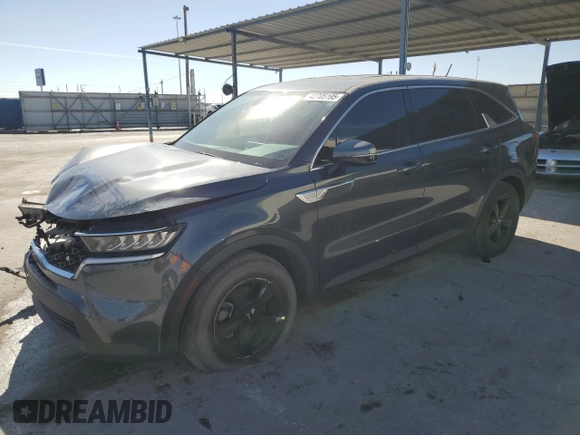 2022 Kia Sorento LX with VIN 5XYRG4LC2NG125907, listed as a Copart auction lot 42705195 with 49,529 mi miles and Salvage Title. Bid and sale history available at carsss.com. Image 1.
