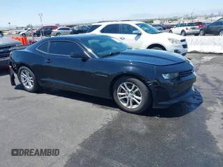 2015 Chevrolet Camaro LT z VIN 2G1FD1E34F9207697, wystawiony jako IAAI lot #42321098 z przebiegiem 160 209 mil mil oraz . Historia ofert i sprzedaży dostępna na DreamBid. Obrazek 1.