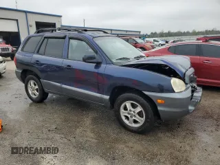 2004 Hyundai Santa Fe GLS with VIN KM8SC13D64U762098, listed as a Copart auction lot 67272704 with 214,184 mi miles and Salvage Title. Bid and sale history available at carsss.com. Image 4.