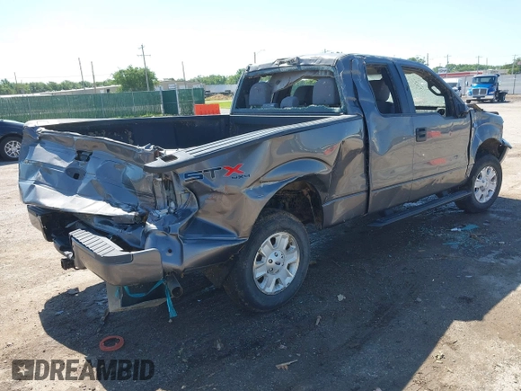 2013 Ford F-150 XL with VIN 1FTEX1EM0DKG08677, listed as a IAAI auction lot 42356922 with 94,399 mi miles and . Bid and sale history available at DreamBid. Image 4.