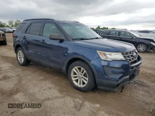 2016 Ford Explorer with VIN 1FM5K7BH2GGB78386, listed as a Copart auction lot 58615055 with 169,190 mi miles and Salvage title. Bid and sale history available at DreamBid. Image 4.