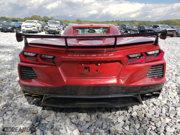 2021 Chevrolet Corvette 2LT with VIN 1G1YB3D40M5118529, listed as a Copart auction lot 72665243 with 10,208 mi miles. Bid and sale history available at carsss.com. Image 6.