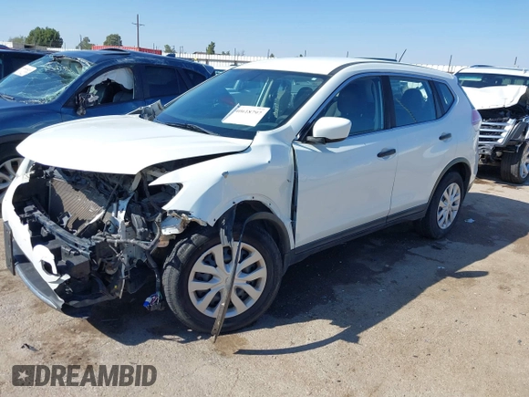 2016 Nissan Rogue SV with VIN KNMAT2MV8GP619010, listed as a IAAI auction lot 40618797 with 201,515 mi miles. Bid and sale history available at carsss.com. Image 19.