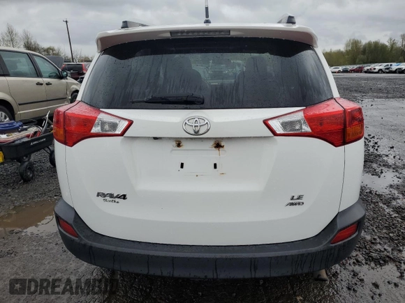 2015 Toyota RAV4 LE with VIN JTMBFREV3FD098619, listed as a Copart auction lot 52030325 with 296,877 mi miles and Clean Title. Bid and sale history available at carsss.com. Image 6.