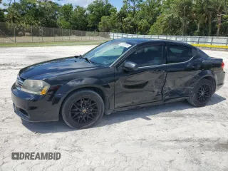2013 Dodge Avenger SXT with VIN 1C3CDZCB3DN716116, listed as a Copart auction lot 51620255 with 196,745 mi miles and Salvage Title. Bid and sale history available at carsss.com. Image 1.