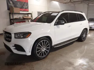 2022 Mercedes-Benz GLS 450 with VIN 4JGFF5KE6NA751521, listed as a IAAI auction lot 41368679 with 17,086 mi miles and . Bid and sale history available at DreamBid. Image 21.