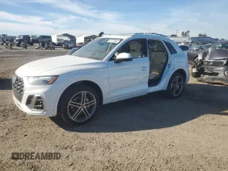 2023 Audi Q5 S line Premium Plus with VIN WA1E2AFY8P2089537, listed as a Copart auction lot 87314694 with 18,969 mi miles and Salvage title. Bid and sale history available at DreamBid. Image 1.