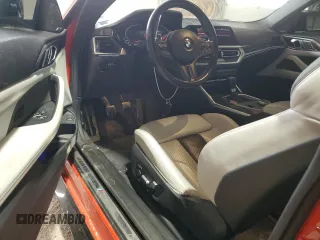 2021 BMW M4 with VIN WBS53AZ09MCG52217, listed as a Copart auction lot 42473044 with 49,235 mi miles. Bid and sale history available at carsss.com. Image 8.