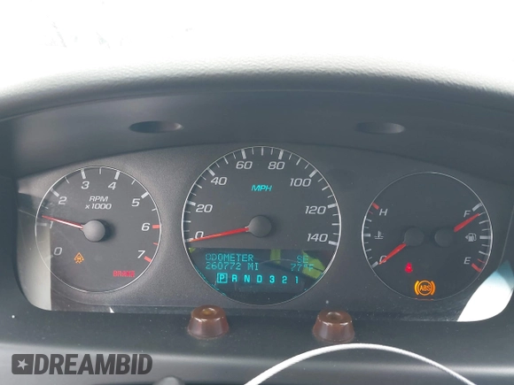 2007 Chevrolet Impala LT with VIN 2G1WT58K679261680, listed as a IAAI auction lot 41872149 with 260,772 mi miles and . Bid and sale history available at DreamBid. Image 7.