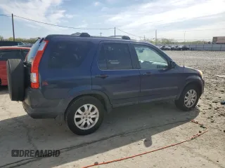2005 Honda CR-V EX with VIN SHSRD78805U323402, listed as a Copart auction lot 53425795 with 184,485 mi miles and Clean Title. Bid and sale history available at carsss.com. Image 3.