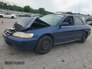 2002 Honda Accord LX z VIN 3HGCG56402G703405, wystawiony jako Copart lot #57061185 z przebiegiem 142 204 mil mil oraz Czysty tytuł • Clean title. Historia ofert i sprzedaży dostępna na DreamBid. Obrazek 1.