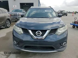 2016 Nissan Rogue SL with VIN 5N1AT2MT3GC828608, listed as a Copart auction lot 51308295 with 141,451 mi miles and Salvage Title. Bid and sale history available at DreamBid. Image 14.