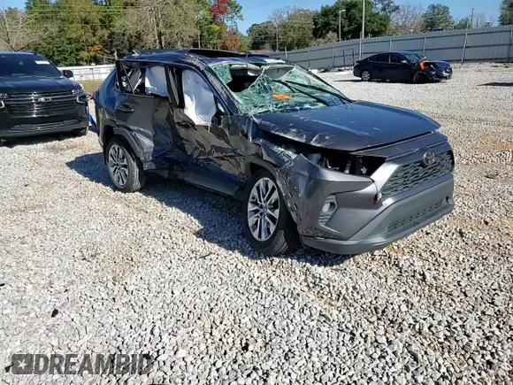 2020 Toyota RAV4 XLE Premium with VIN 2T3C1RFV6LW089803, listed as a Copart auction lot 85941004 with 0 mi miles and Non Repairable. Bid and sale history available at carsss.com. Image 12.