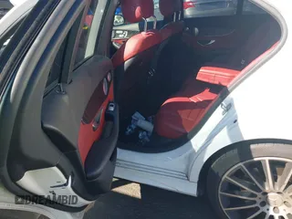 2018 Mercedes-Benz C 43 AMG with VIN 55SWF6EB5JU254522, listed as a IAAI auction lot 41669141 with 38,724 mi miles and . Bid and sale history available at carsss.com. Image 8.