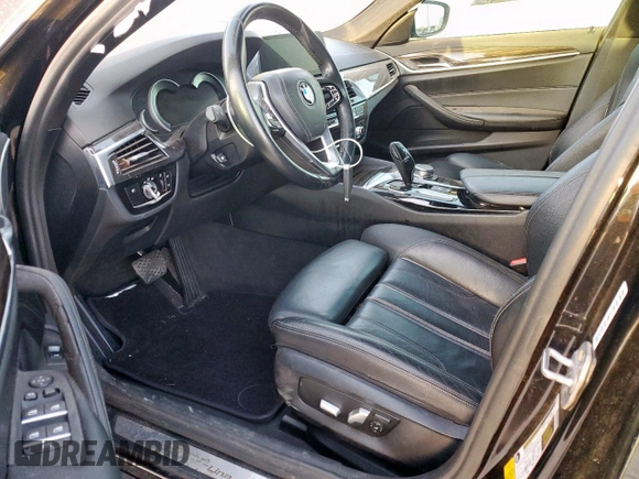 2018 BMW 5 Series 530i with VIN WBAJA5C56JWA37218, listed as a Copart auction lot 49632555 with Not Provided miles and Clean Title. Bid and sale history available at DreamBid. Image 8.