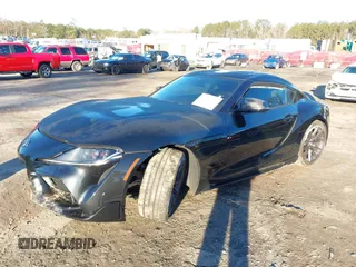 2024 Toyota GR Supra 3.0 with VIN WZ1DB0G01RW067364, listed as a IAAI auction lot 41330053 with 6,500 mi miles. Bid and sale history available at carsss.com. Image 2.