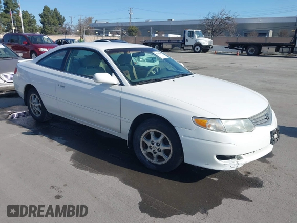 2002 Toyota Solara SE with VIN 2T1CE22P62C008973, listed as a IAAI auction lot 41766030 with 143,966 mi miles and . Bid and sale history available at carsss.com. Image 1.