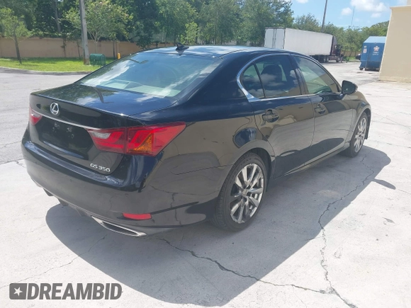 2013 Lexus GS 350 with VIN JTHBE1BL3D5008186, listed as a IAAI auction lot 42534872 with 164,434 mi miles and . Bid and sale history available at DreamBid. Image 4.