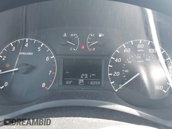 2016 Nissan Sentra SV with VIN 3N1AB7AP4GY283766, listed as a IAAI auction lot 42080316 with 116,059 mi miles and . Bid and sale history available at DreamBid. Image 7.