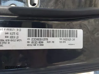 2014 Dodge Charger SE with VIN 2C3CDXBG3EH129796, listed as a IAAI auction lot 41773595 with 172,990 mi miles and . Bid and sale history available at DreamBid. Image 9.
