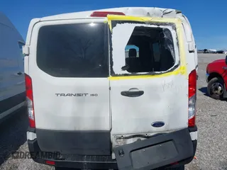 2021 Ford Transit Cargo with VIN 1FTYE1Y82MKA39767, listed as a IAAI auction lot 41799929 with 106,361 mi miles. Bid and sale history available at carsss.com. Image 16.