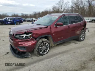 2019 Jeep Cherokee Latitude Plus with VIN 1C4PJMLX2KD422696, listed as a Copart auction lot 50888725 with 72,737 mi miles and Salvage Title. Bid and sale history available at DreamBid. Image 1.
