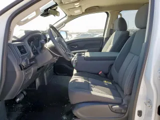 2024 Nissan Titan SV with VIN 1N6AA1ECXRN112621, listed as a Copart auction lot 47755875 with 9,298 mi miles and Salvage title. Bid and sale history available at DreamBid. Image 7.