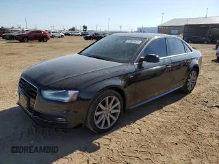 2014 Audi A4 Premium with VIN WAUDFAFL5EN023045, listed as a Copart auction lot 76312064 with 107,538 mi miles and Clean Title. Bid and sale history available at carsss.com. Image 1.