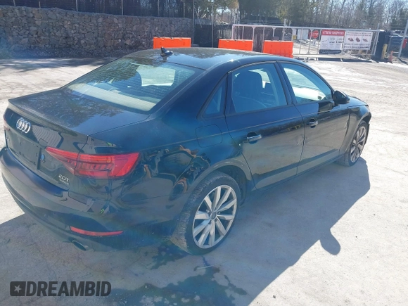2017 Audi A4 Premium with VIN WAUANAF43HN042390, listed as a IAAI auction lot 41681234 with 88,248 mi miles. Bid and sale history available at carsss.com. Image 4.