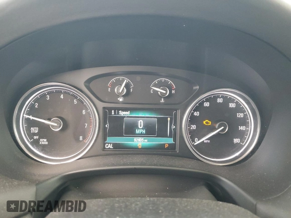 2019 Buick Enclave Premium with VIN 5GAERCKW0KJ129353, listed as a Copart auction lot 75849754 with 92,605 mi miles and Salvage Title. Bid and sale history available at DreamBid. Image 9.