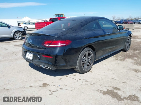 2023 Mercedes-Benz C 300 with VIN W1KWJ8EB0PG117360, listed as a IAAI auction lot 41542060 with 12,935 mi miles and . Bid and sale history available at DreamBid. Image 4.