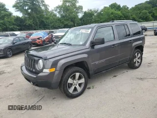 2017 Jeep Patriot High Altitude with VIN 1C4NJRFBXHD195173, listed as a Copart auction lot 62777655 with 97,012 mi miles and Salvage title. Bid and sale history available at DreamBid. Image 1.