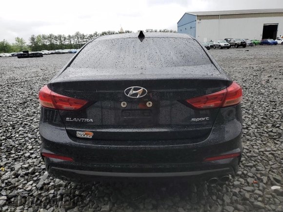 2017 Hyundai Elantra Sport с VIN KMHD04LB1HU291775, выставлен на аукционе Copart как лот 57788205 с пробегом 111 826 миль миль и Списание • Salvage title. История ставок и продаж доступна на DreamBid. Изображение 6.