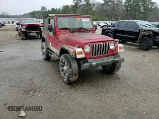 2002 Jeep Wrangler SE with VIN 1J4FA29P32P706533, listed as a Copart auction lot 43709055 with Not Provided miles and Salvage Title. Bid and sale history available at DreamBid. Image 10.