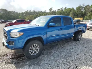 2017 Toyota Tacoma SR5 with VIN 5TFAZ5CN4HX051289, listed as a Copart auction lot 54206125 with 98,429 mi miles and Salvage Title. Bid and sale history available at DreamBid. Image 1.