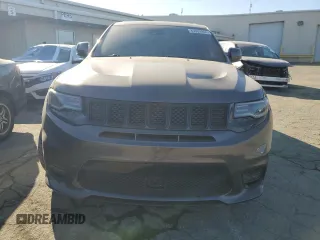 2017 Jeep Grand Cherokee SRT with VIN 1C4RJFDJ0HC645266, listed as a Copart auction lot 85089964 with 62,591 mi miles and Salvage Title. Bid and sale history available at carsss.com. Image 5.