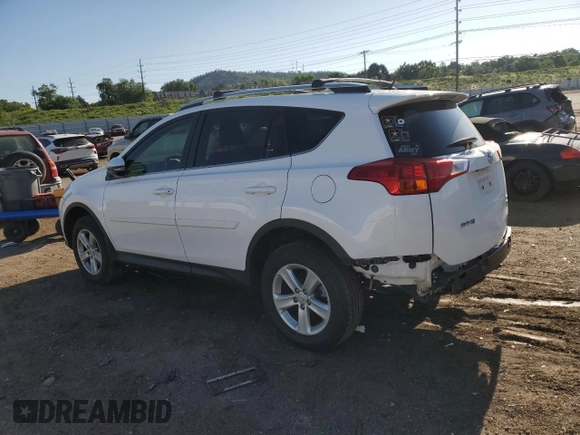 2013 Toyota RAV4 XLE with VIN 2T3RFREV1DW016188, listed as a Copart auction lot 62016945 with 60,912 mi miles and Salvage title. Bid and sale history available at DreamBid. Image 2.