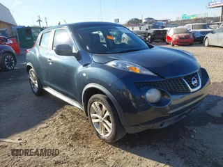 2013 Nissan Juke S with VIN JN8AF5MR8DT211478, listed as a IAAI auction lot 41647003 with 1 mi miles. Bid and sale history available at carsss.com. Image 1.