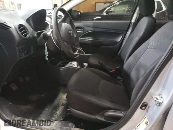 2014 Mitsubishi Mirage DE with VIN ML32A3HJ2EH024588, listed as a Copart auction lot 55888545 with 81,116 mi miles and Clean title. Bid and sale history available at DreamBid. Image 7.
