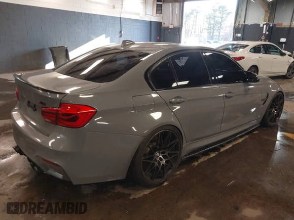 2018 BMW M3 with VIN WBS8M9C53J5J79991, listed as a IAAI auction lot 41881835 with 59,668 mi miles and . Bid and sale history available at DreamBid. Image 4.