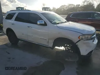 2013 Dodge Durango Citadel with VIN 1C4SDHET2DC670975, listed as a Copart auction lot 80535204 with 137,012 mi miles and Non Repairable. Bid and sale history available at carsss.com. Image 4.