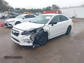 2019 Subaru Legacy with VIN 4S3BNAB6XK3027239, listed as a IAAI auction lot 41505627 with 107,472 mi miles. Bid and sale history available at carsss.com. Image 2.