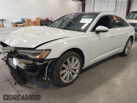 2019 Audi A6 Premium Plus with VIN WAUE8AF25KN115936, listed as a IAAI auction lot 41857722 with 61,375 mi miles. Bid and sale history available at carsss.com. Image 20.