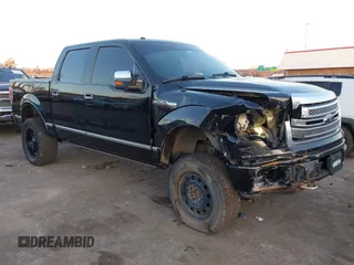 2013 Ford F-150 XL with VIN 1FTFW1EF5DFC64684, listed as a IAAI auction lot 41132172 with 143,881 mi miles. Bid and sale history available at carsss.com. Image 1.