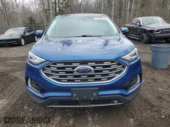 2020 Ford Edge SEL with VIN 2FMPK4J93LBB67416, listed as a Copart auction lot 52334465 with 53,327 mi miles and Clean Title. Bid and sale history available at carsss.com. Image 5.
