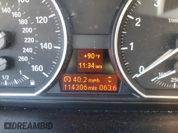 2012 BMW 1 Series 135i with VIN WBAUC9C52CVM12915, listed as a Copart auction lot 67145834 with 114,306 mi miles and Salvage title. Bid and sale history available at DreamBid. Image 9.