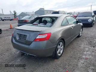 2007 Honda Civic Cpe EX with VIN 2HGFG11847H544833, listed as a IAAI auction lot 42002703 with 191,383 mi miles. Bid and sale history available at carsss.com. Image 4.