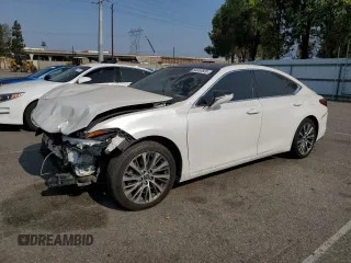 2019 Lexus ES 350 with VIN 58ABZ1B18KU028591, listed as a Copart auction lot 64050605 with 83,113 mi miles and Clean title. Bid and sale history available at DreamBid. Image 1.
