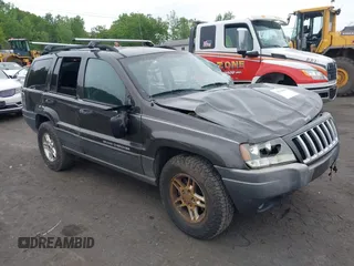 2004 Jeep Grand Cherokee Laredo z VIN 1J4GW48S74C389289, wystawiony jako IAAI lot #42358069 z przebiegiem 134 734 mil mil oraz . Historia ofert i sprzedaży dostępna na DreamBid. Obrazek 1.